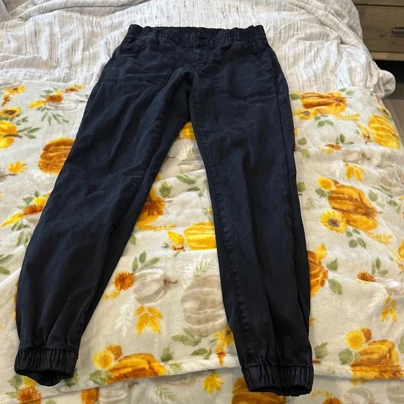 American Eagle Outfitters Black Jogger Pants - Picture 1 of 7